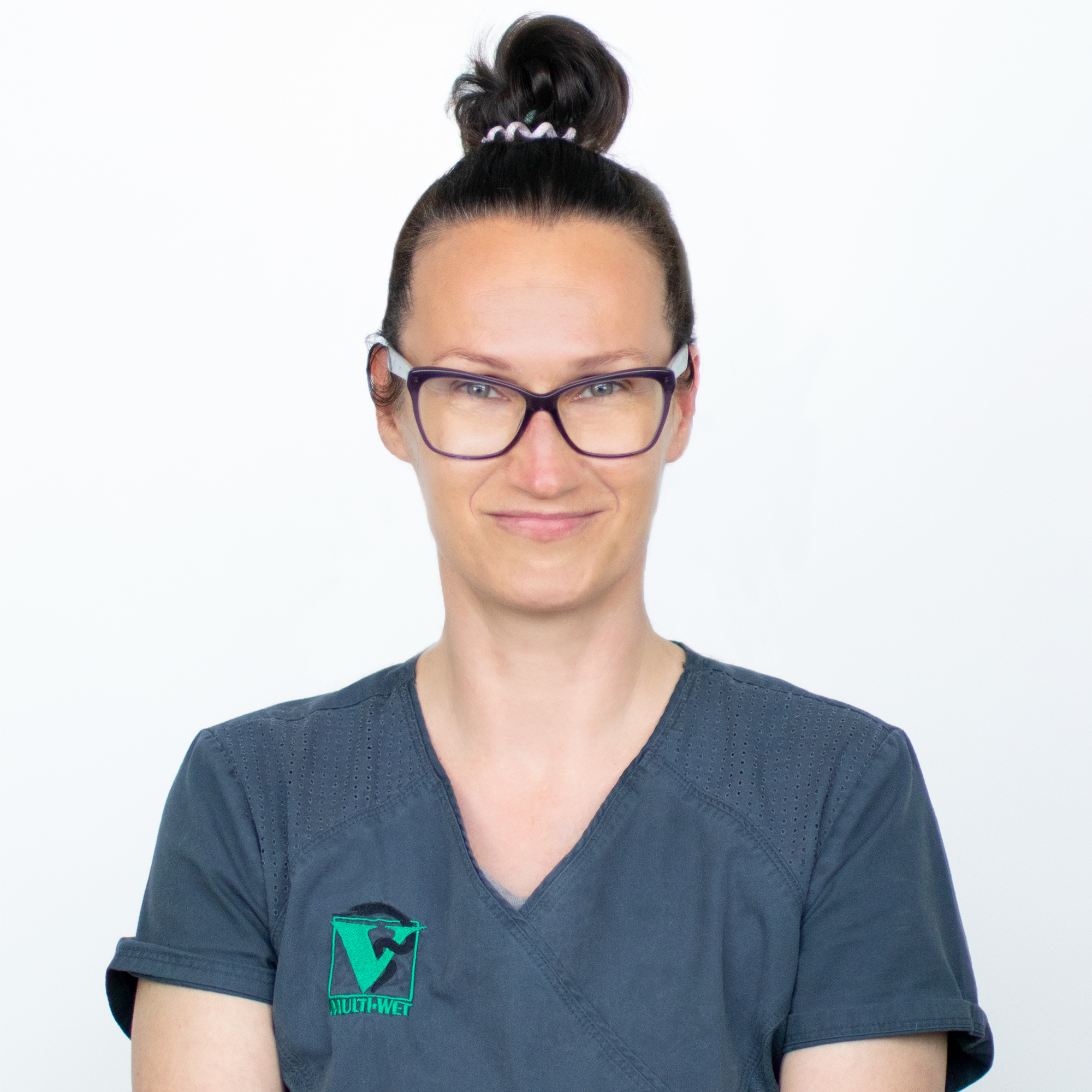 Portret ultrasonografistki Ingi Wocial z Kliniki Weterynaryjnej Multiwet w Warszawie.